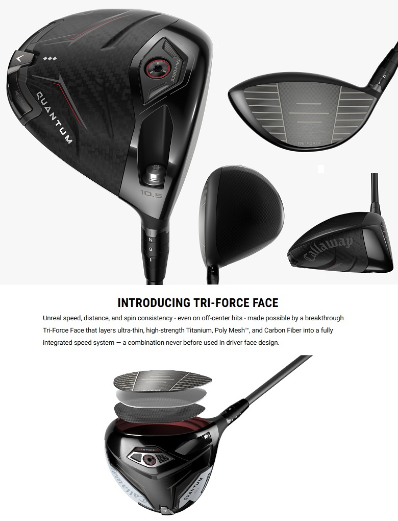 Callaway（キャロウェイ） (レフティモデル) Callaway Quantum Triple