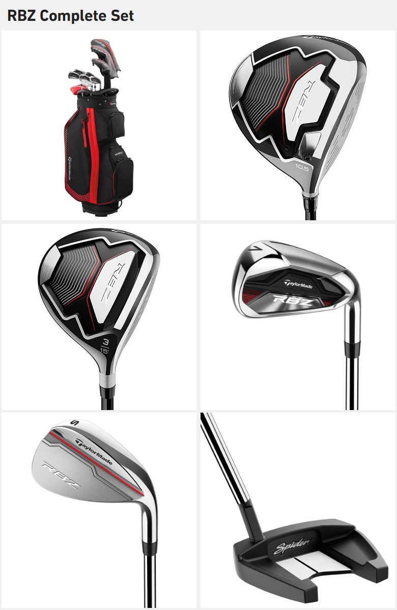 TaylorMade RBZ Complete Set テーラーメイド コンプリート