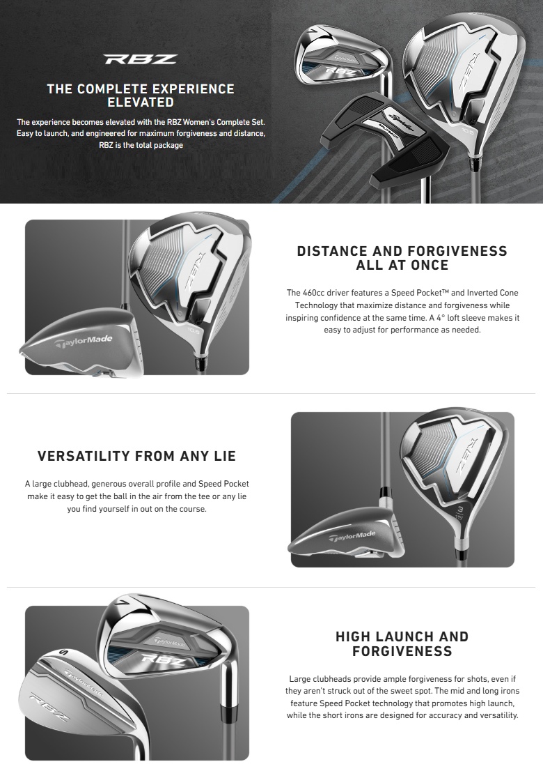 TaylorMade（テーラーメイド） TaylorMade RBZ Women's Complete Set