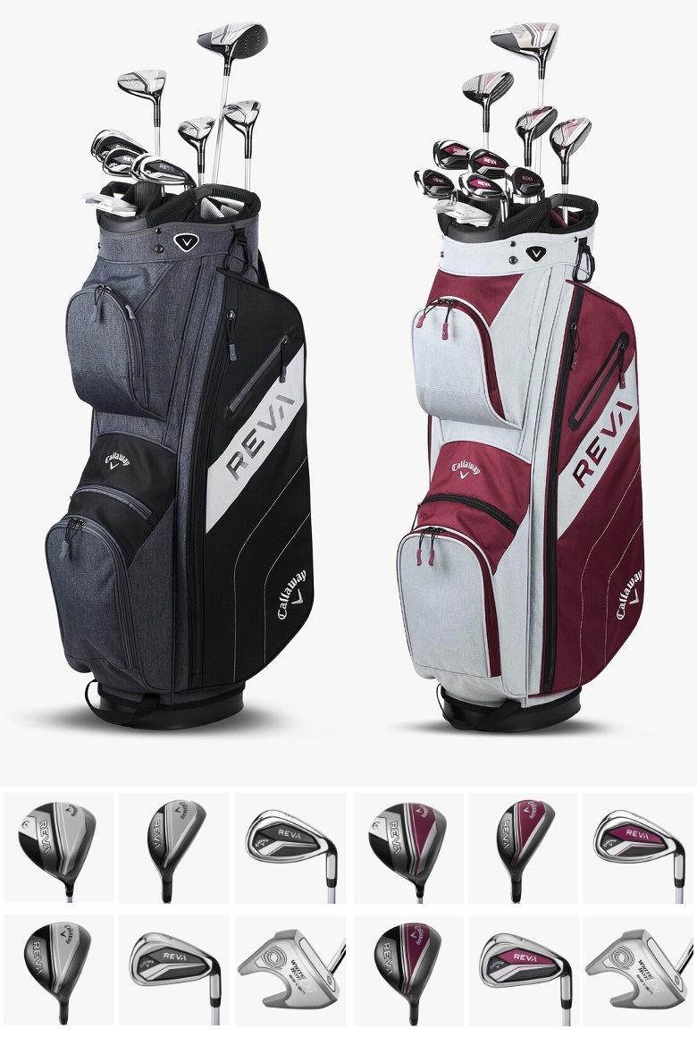 Callaway Women’s REVA 11-Piece Stand Bag Complete Set キャロウェイ ウーマンズ レバ 11ピース レディース スタンドバッグ コンプリート セット reva-11-piece-cart-bag-
