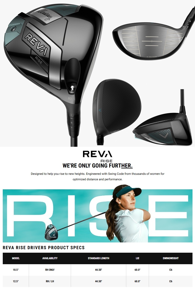 Callaway（キャロウェイ） (レフティモデル) Callaway Women's REVA