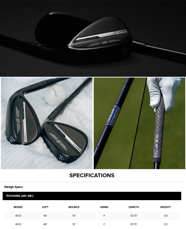 Titleist（タイトリスト） Titleist Vokey SM10 Black Vapor Wedge