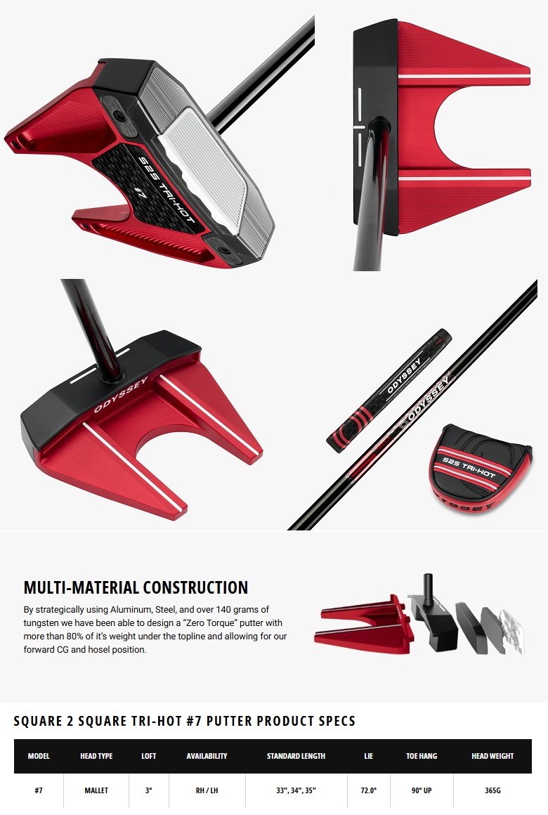 ODYSSEY（キャロウェイゴルフ） (レフティモデル) Odyssey Square 2