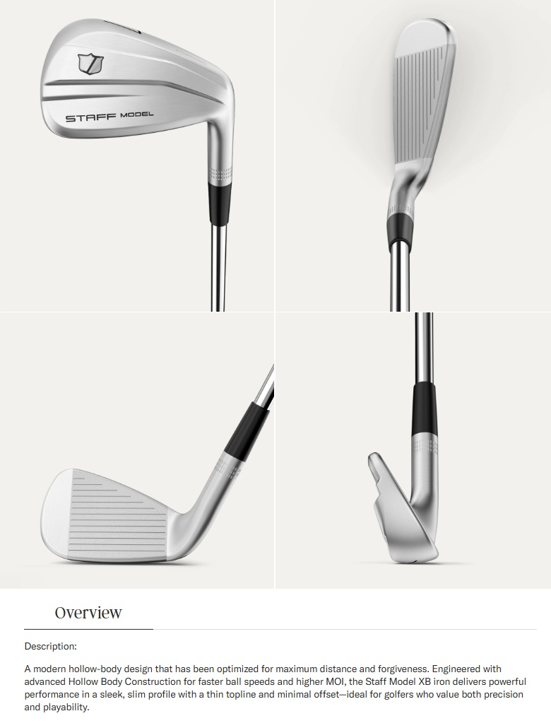 Wilson Staff（ウィルソンスタッフ） Wilson Staff 2026 Staff Model