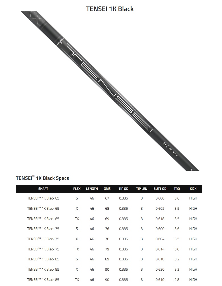 Titleist（タイトリスト） 専用シャフト Titleist Mitsubishi Tensei