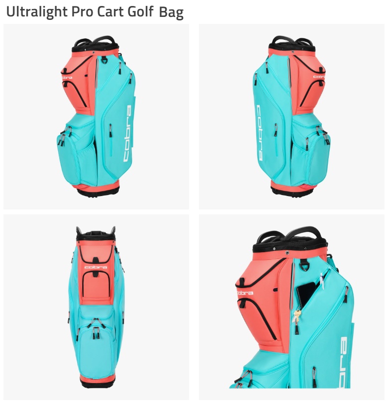 cobra★ULTRALIGHT PRO+★コブラ★9.0型★美品★スタンド COBRA（ゴルフ） コブラ Ultralight Pro+ Stand Bag 2022 メンズ