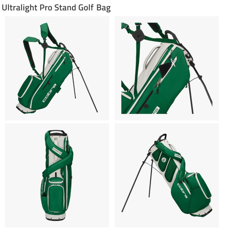COBRA（コブラ） Cobra Golf 2025 Ultralight Pro Stand Bag コブラ