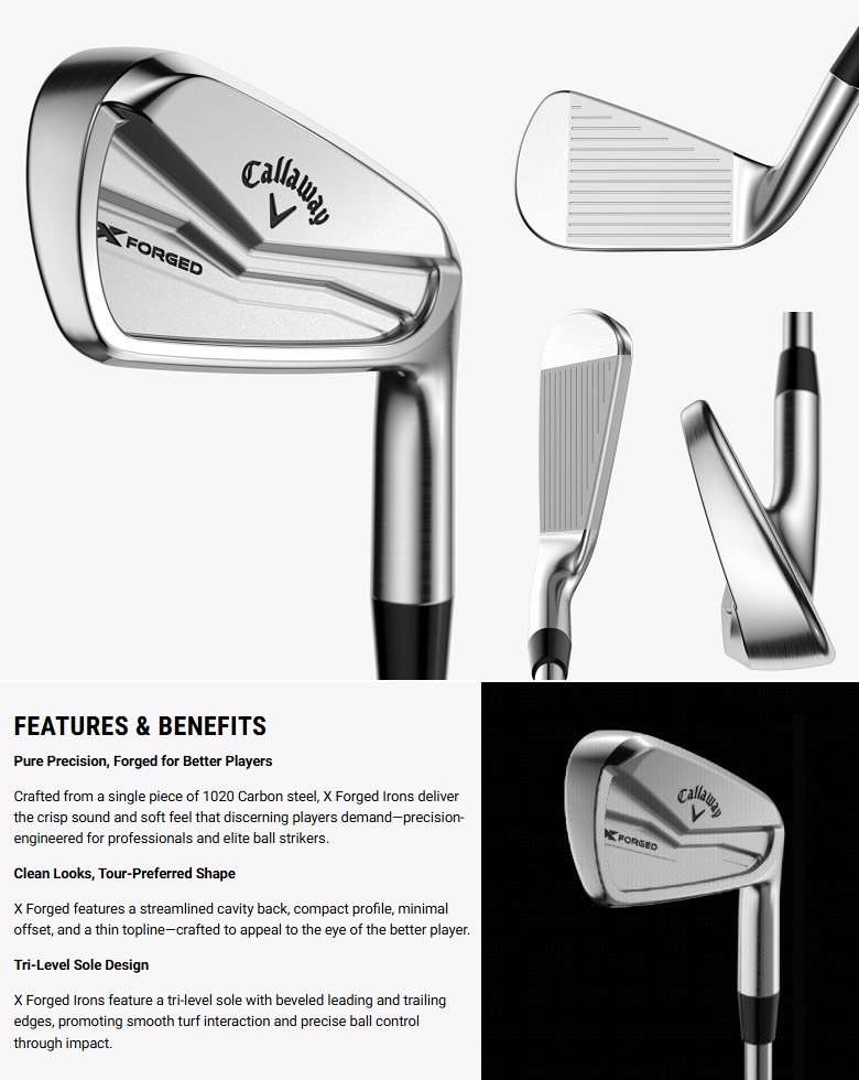 Callaway（キャロウェイ） Callaway 2025 X Forged Iron 2025 エックス