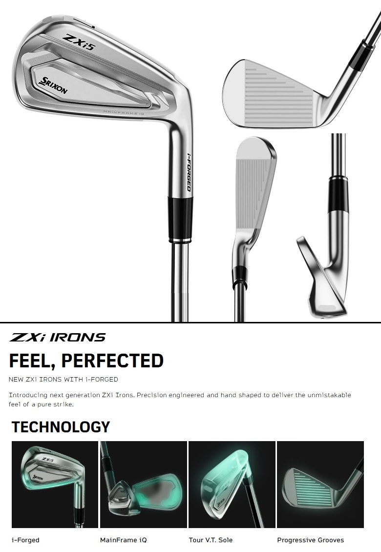 SRIXON (単品アイアン) Srixon 2027 ZXi5 Iron スリクソン 単品