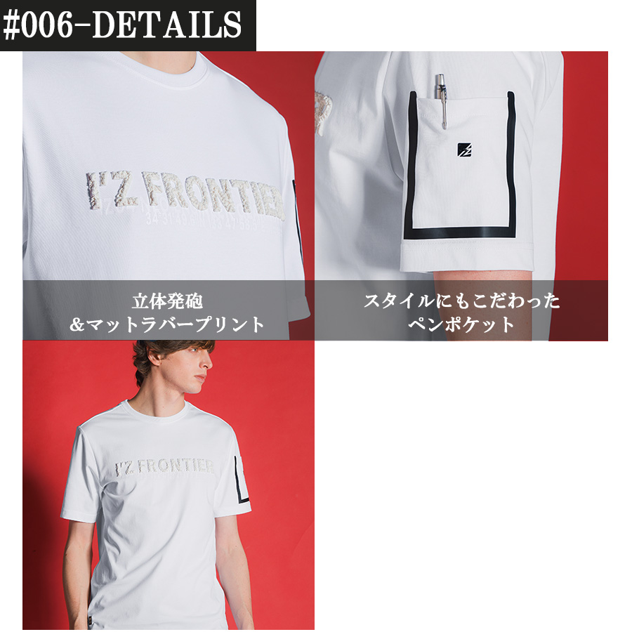 アイズフロンティア 冷感ダブルフェイス半袖クルーネックシャツ #005