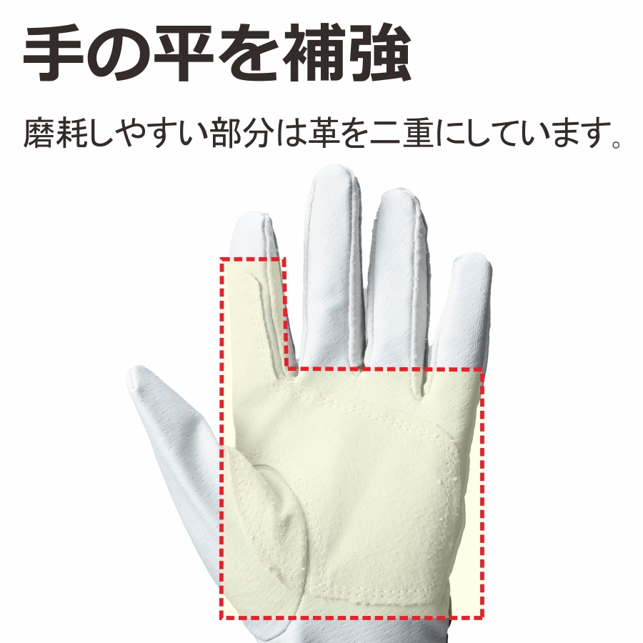 3双組 豚革当付マジック 1377 革手袋 豚革 手首マジック手袋 作業用 仕事 3双セット ユニワールド プロノ 関連画像1