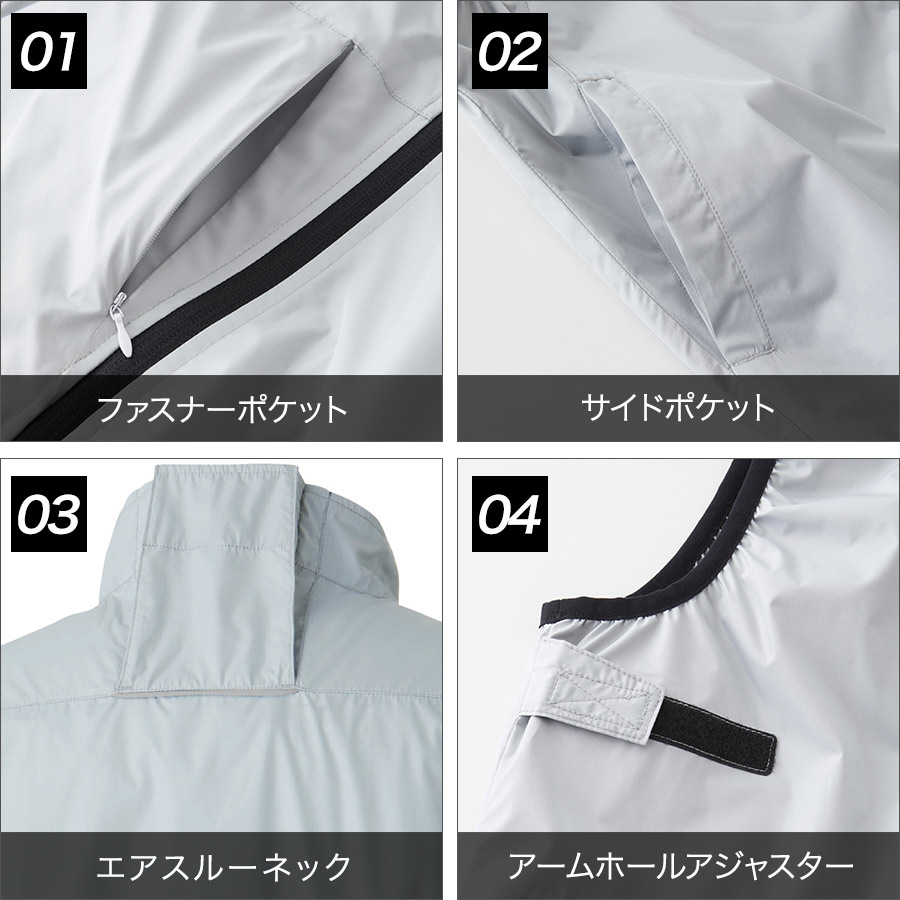 ソーワ ファン付き遮熱ベスト コンプリートセット 19309 空調 作業服