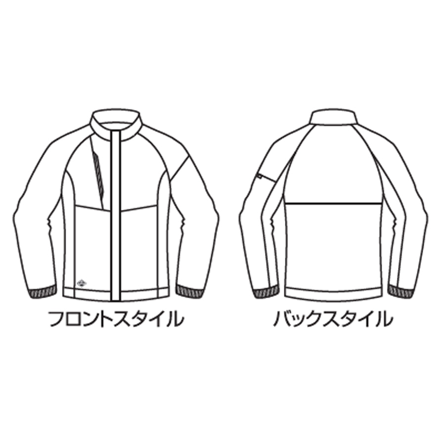 バートル 防風ホットメッシュジャケット 3250 作業服 作業着 ブルゾン