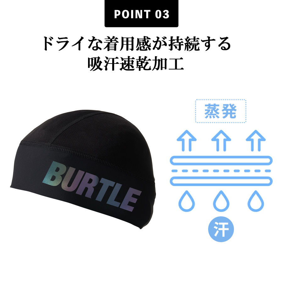 BURTLE バートル ヘッドキャップ 4081 ユニセックス ヘルメット