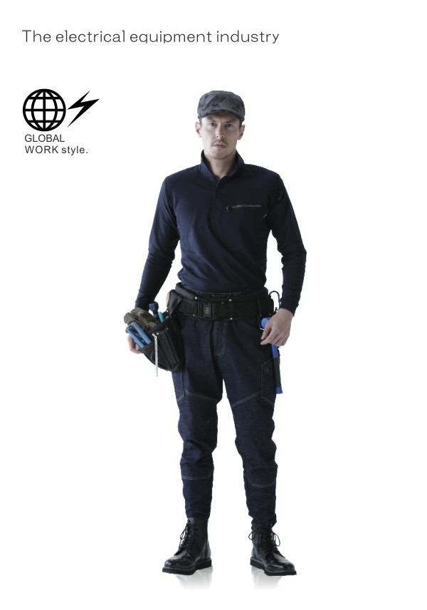 TS DESIGNニッカーズデニムカーゴパンツ 5134 2018 WEX 年間 作業服