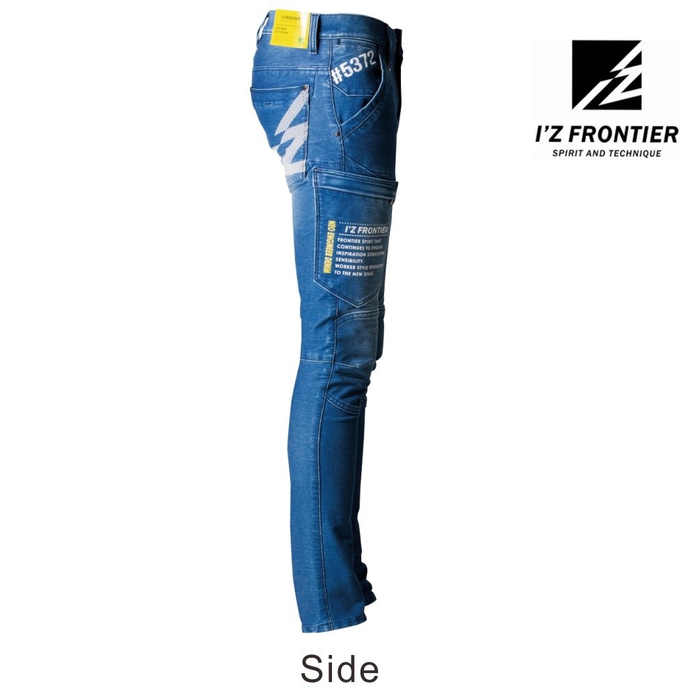 I'Z FRONTIER アイズフロンティア ニットデニムカーゴパンツ #5372