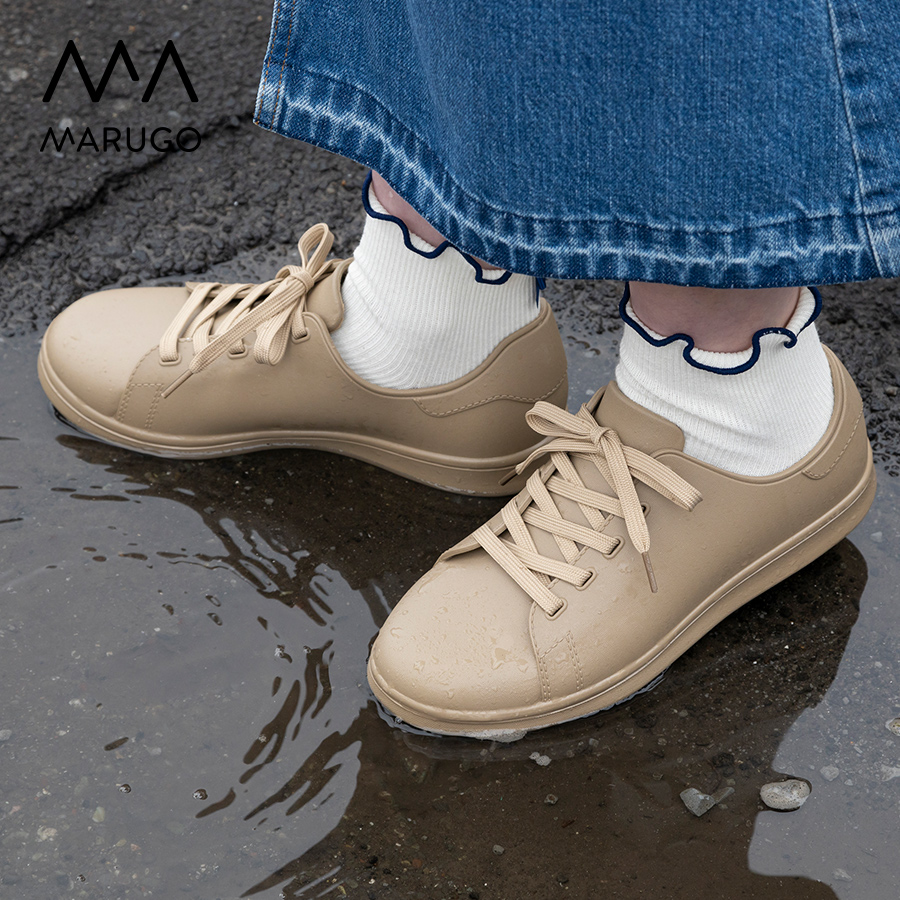 マルゴ レディース 防水スニーカー マンダム#59 防水シューズ レインシューズ 防滑 通勤 通学 軽量 雨靴 秋てま |  | 08