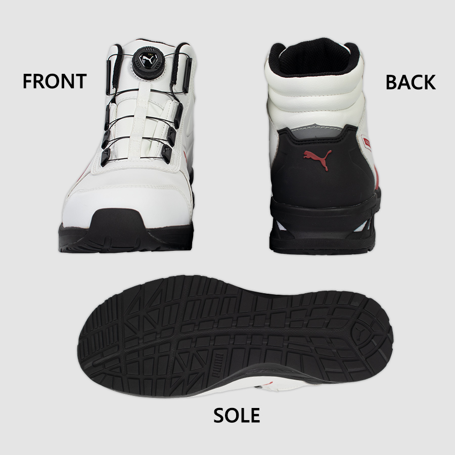 最終⭐️ロスで購入⭐️定価約$350⭐️AIRWALK多機能 超デカ超派手バック プーマ セーフティ ライダー2.0 ディスク ミッド 63.358.0