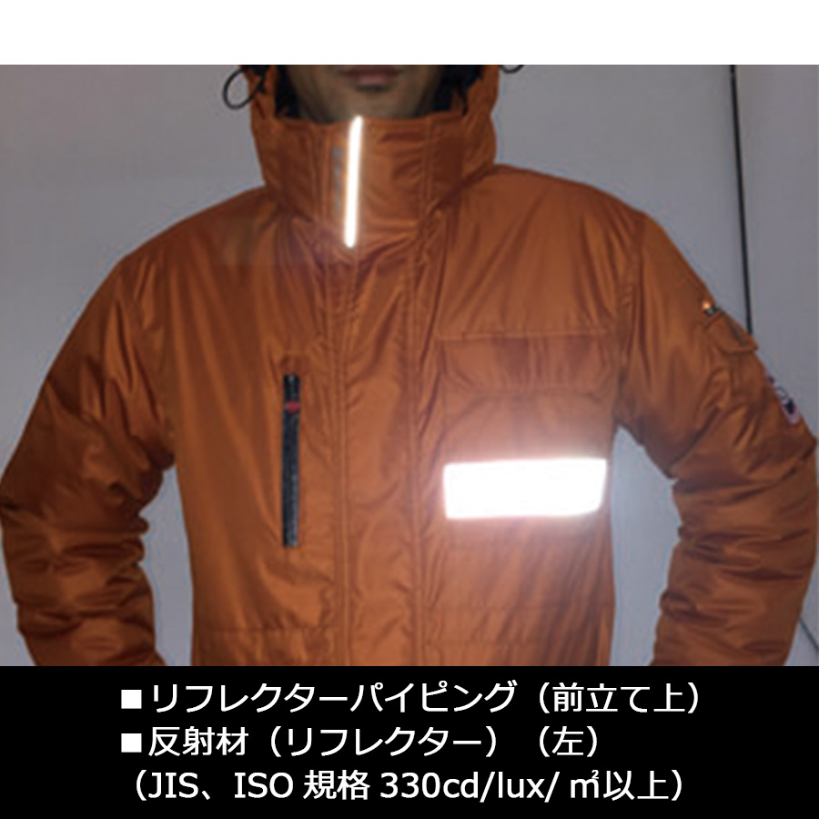 バートル 防寒コート 7211 サーモトロンラジポカ 軽量中綿 秋冬 防寒