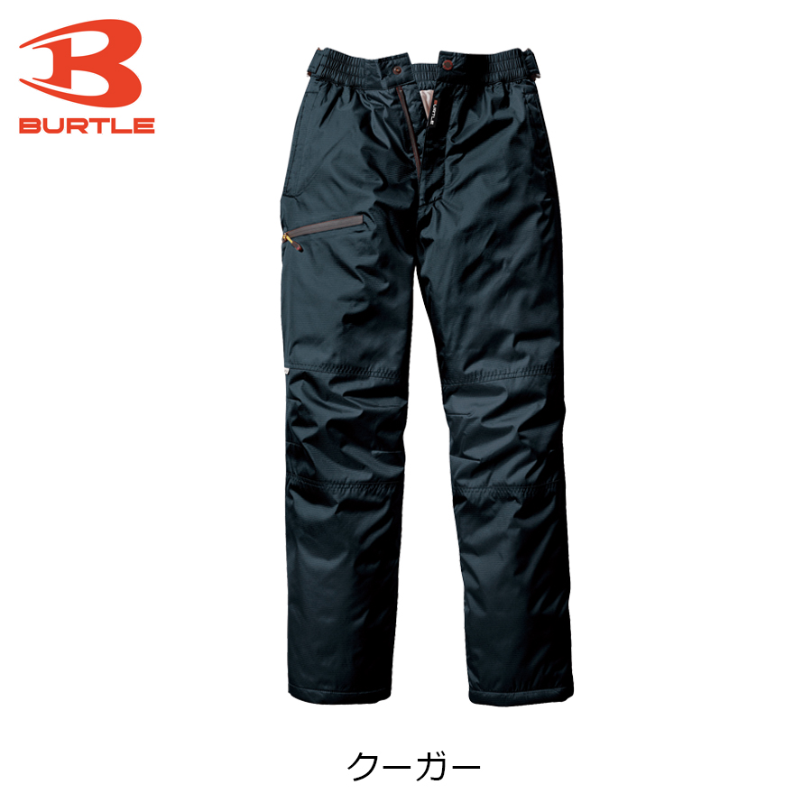 BURTLE 防寒パンツ サーモトロン ラジポカ 7212 メンズ 作業服 防寒着