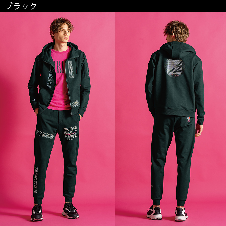 アイズフロンティア ストレッチアクティブフルジップパーカー #8930