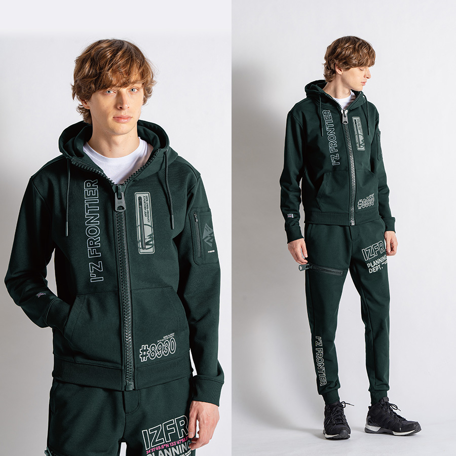 アイズフロンティア ストレッチスアクティブフルジップパーカー #8930S