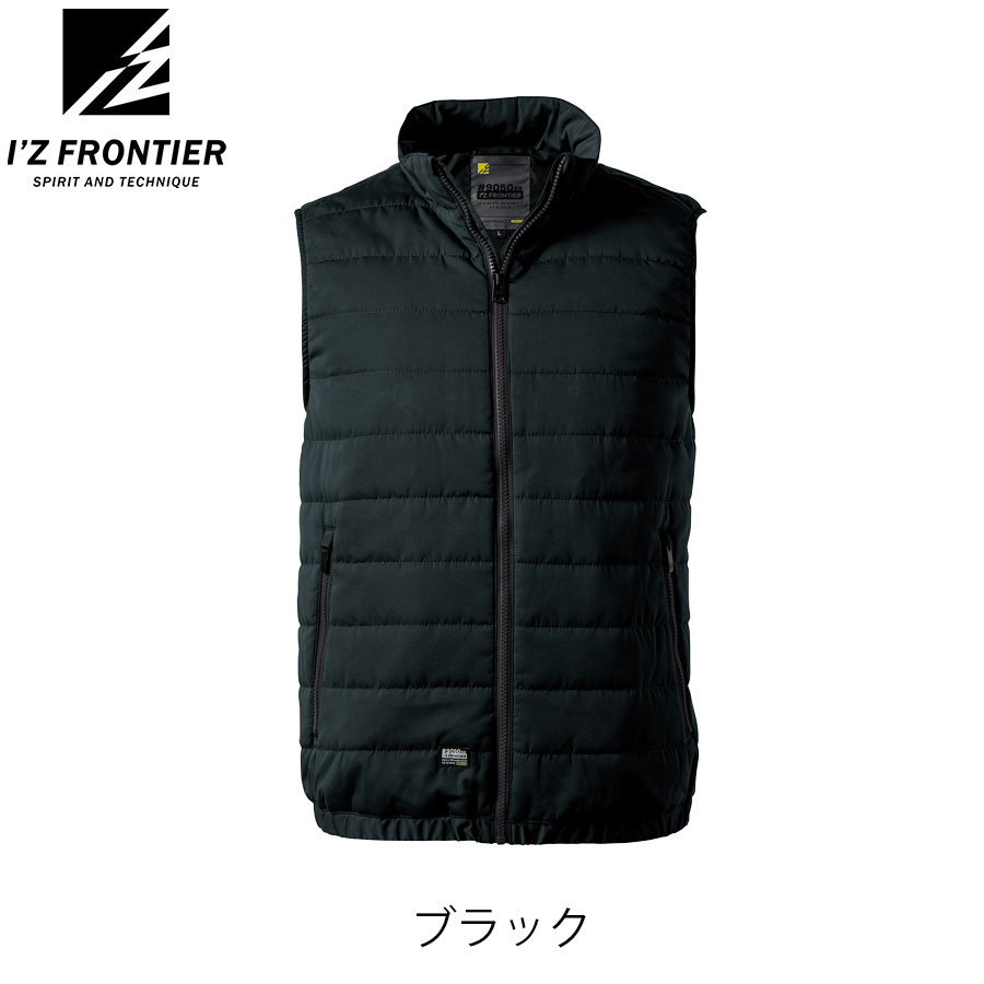 ヤンマー FYV防寒ベスト 黒迷彩 F（フリー） コーデュラ切替防寒ベスト YANMAR-ヤンマー-