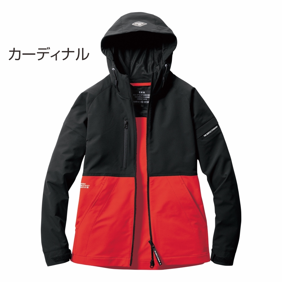 たくと　バートル BURTLE XXL バートル ライトストレッチフーディ 9505 ジャケット