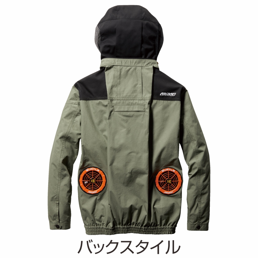 BURTLE（バートル） 2023年モデル エアークラフト 綿長袖ブルゾン