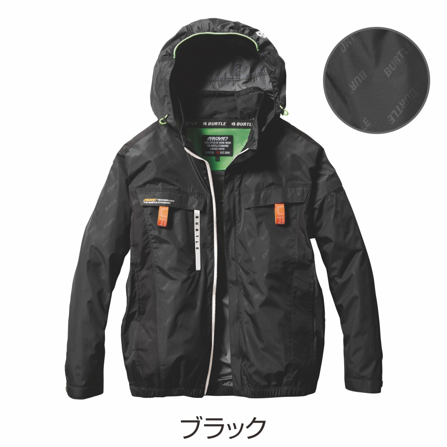 BURTLE 2024年モデル エアークラフト サイドファン長袖ブルゾン