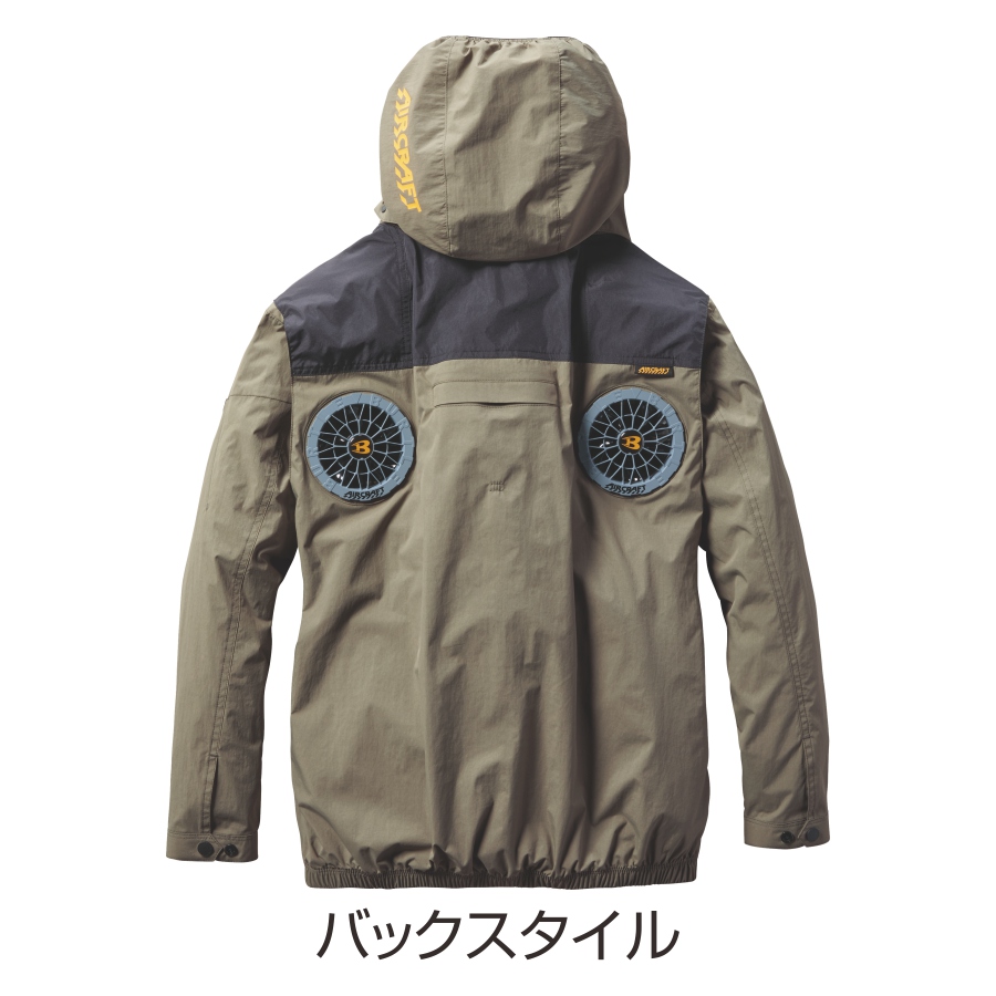 2025年モデル バートル エアークラフト 遮熱ハイバックファン