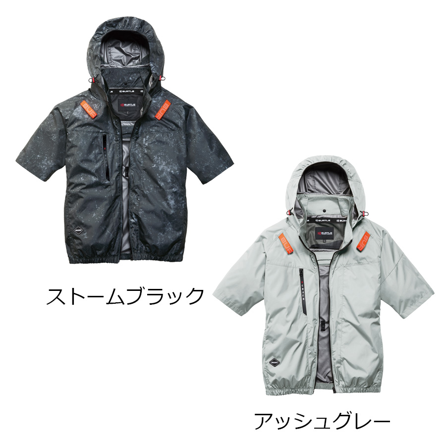 BURTLE（バートル） 2026年モデル エアークラフト サイドファン 半袖