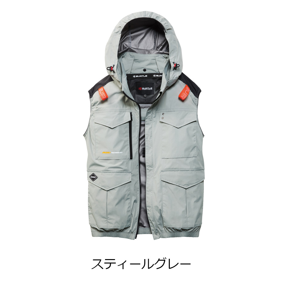 BURTLE（バートル） 2026年モデル エアークラフト 遮熱ハイバック