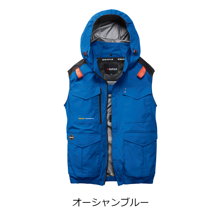 バートル 空調服 ベスト（色：ネイビー系）のおすすめ人気商品一覧