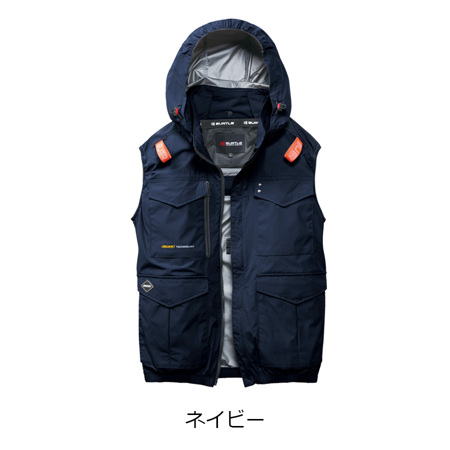 バートル 空調服 ベスト（色：ネイビー系）のおすすめ人気商品一覧