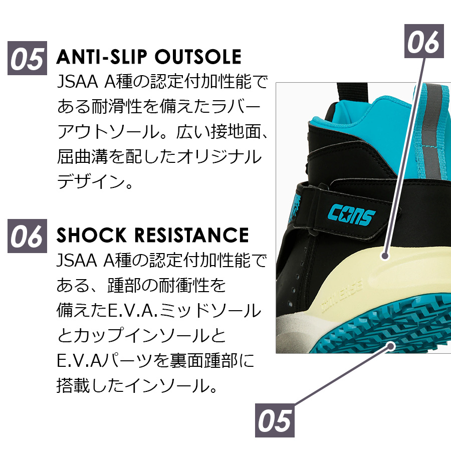 25秋冬新作 コンバース CPD AEROJAM PS エアロジャム ブラック
