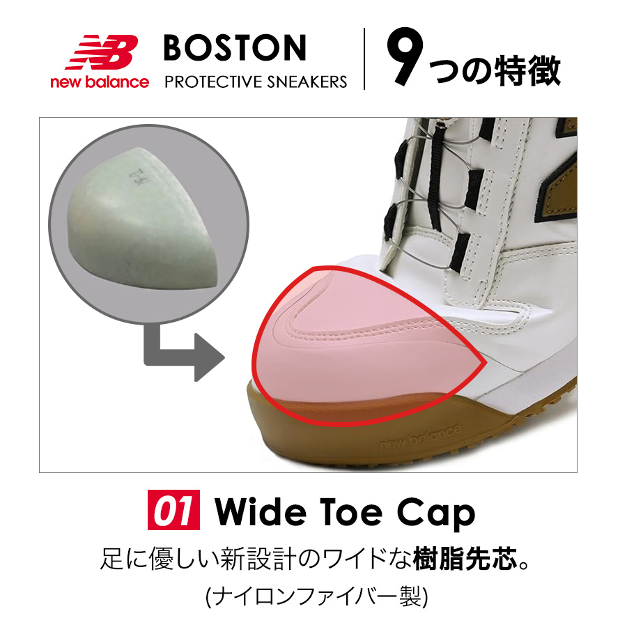 限定 ニューバランスセーフティ ボストン BS-110 BS-220 JSAA A種 安全