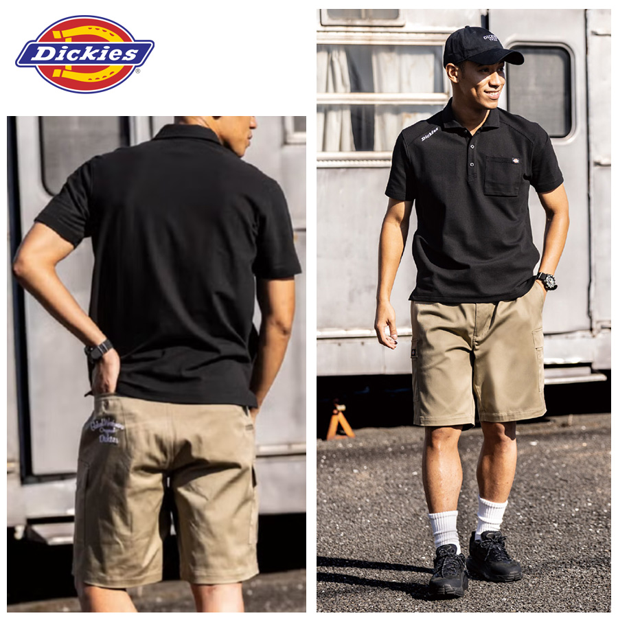 限定 ディッキーズ ショートカーゴパンツ D-287601 メンズ ワーク