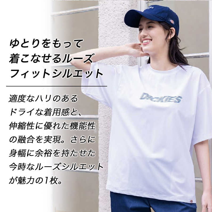 限定 ディッキーズ 冷感サイドポケット 半袖T...の詳細画像1