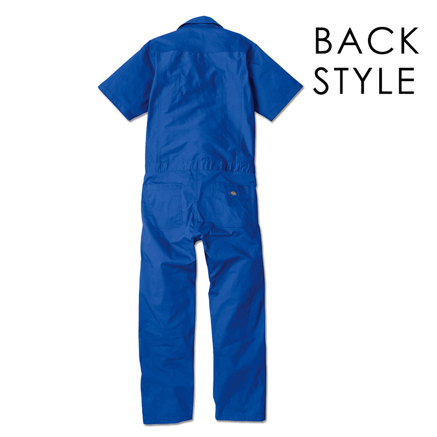 ディッキーズ ライトT/Cストレッチ半袖ツナギ D-6702 Dickies 夏