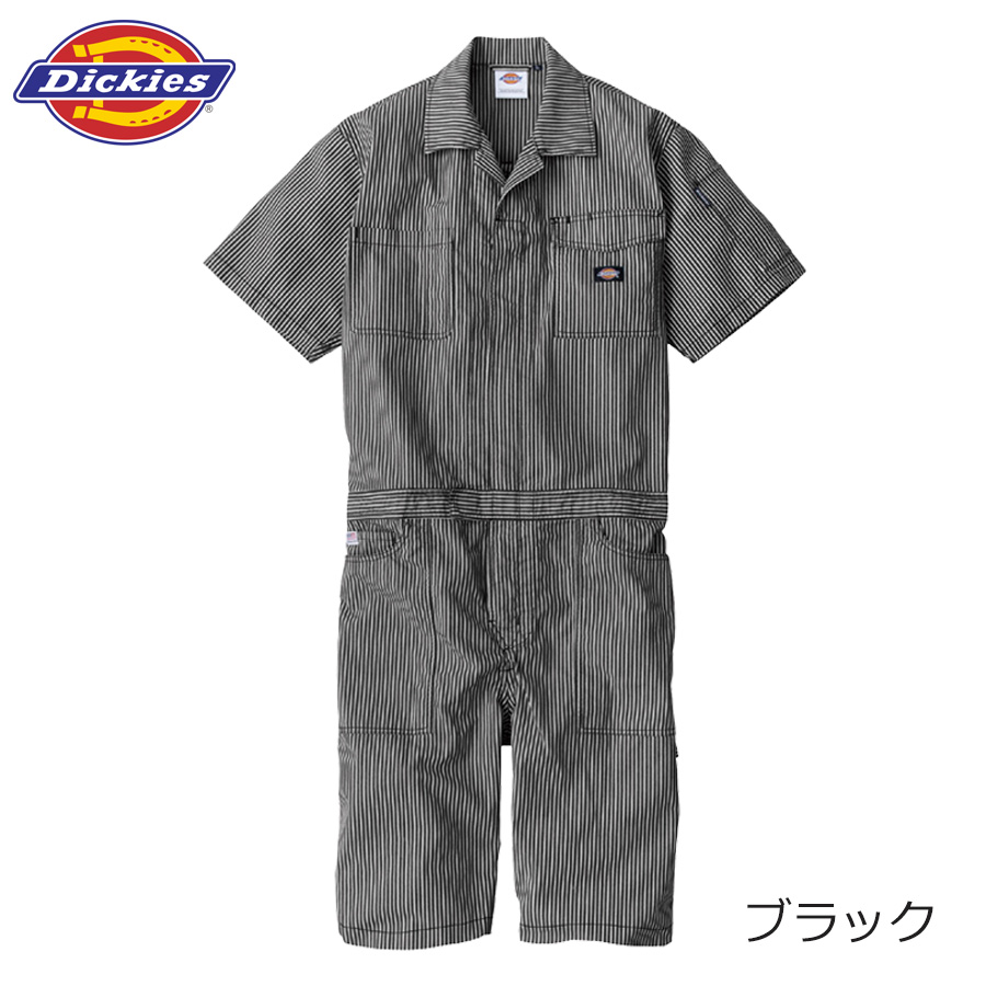 ディッキーズ　D-7104　20.レッド　SS　 半袖ツナギ　ショート丈 ディッキーズ D-7104 20.レッド SS 半袖ツナギ ショート丈