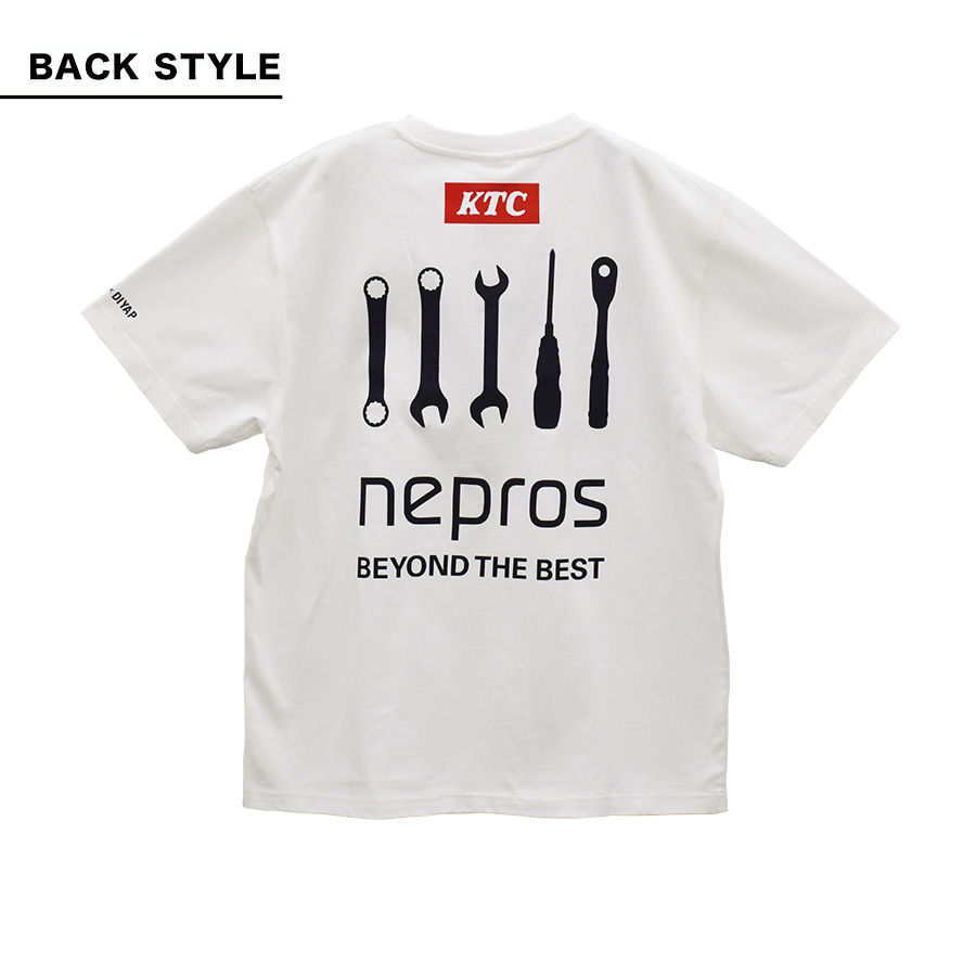 DIYAP 工具メーカーコラボ 半袖Tシャツ ...の詳細画像3