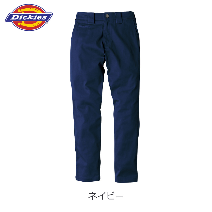 限定 ディッキーズ チェーン刺繍入りオールドスタイルストレートパンツ