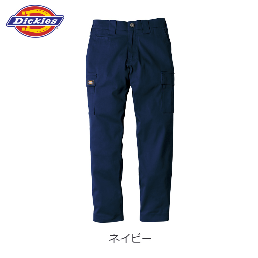 限定 ディッキーズ チェーン刺繍入りオールドスタイルカーゴパンツ