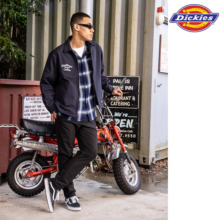 限定 ディッキーズ チェーン刺繍入り4WAYストレッチジャケット D757001