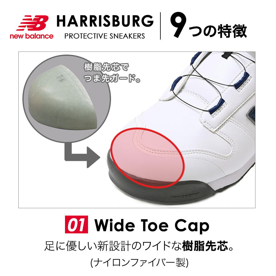 ニューバランスセーフティー ハリスバーグ HB-114 HB-231 HB-414 JSAA