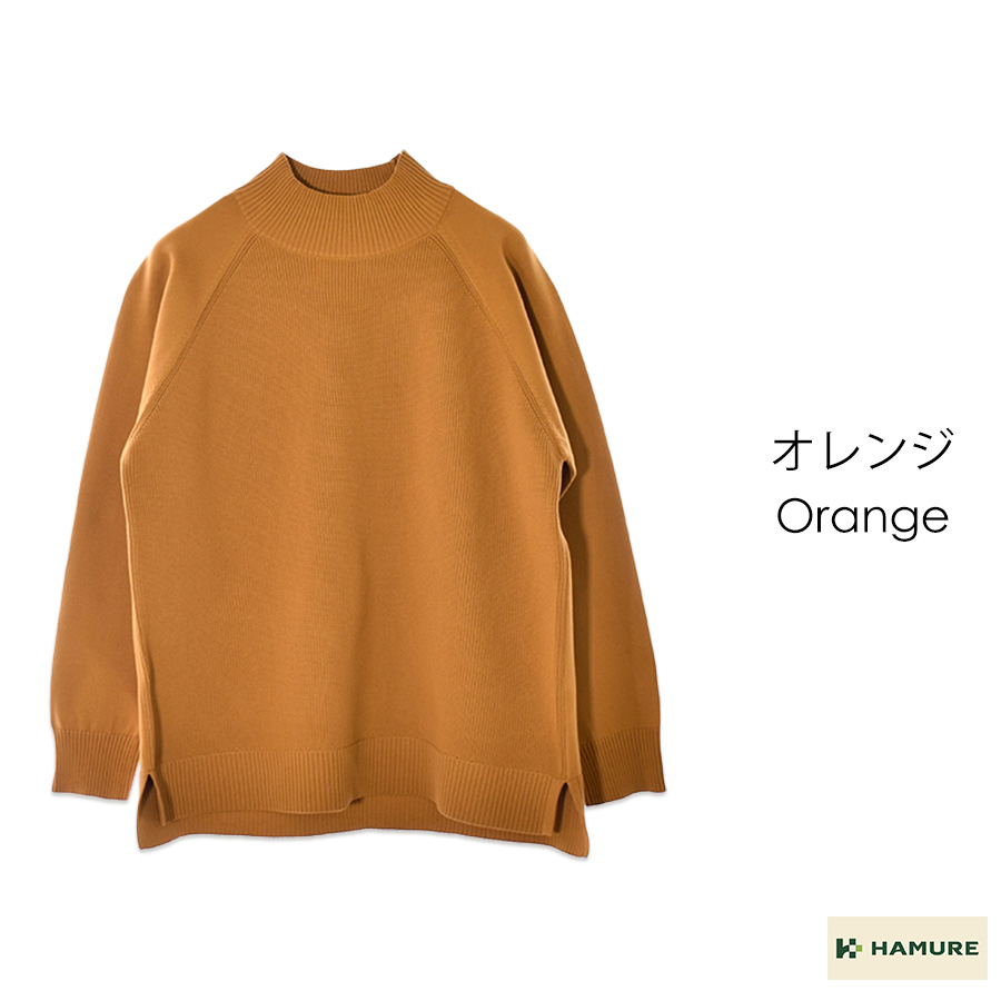 ハミューレ レディース ウォッシャブルハイネックニット HMO-2472 ソロ
