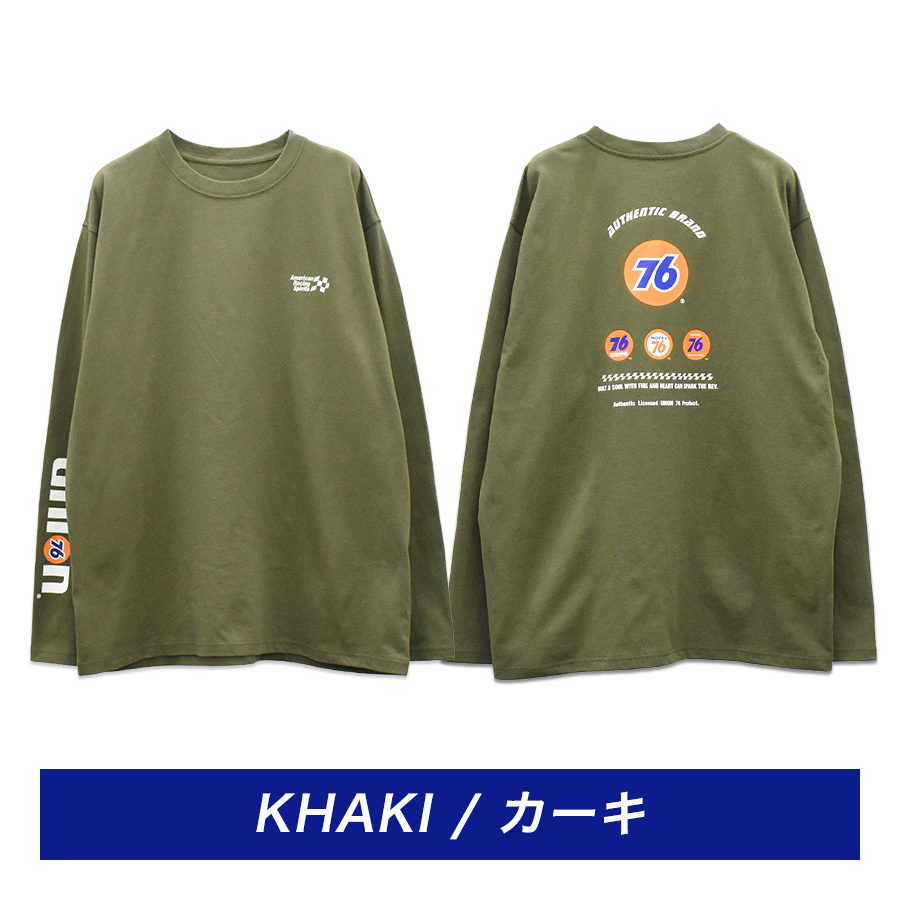 76 Lubricants UNION76 ナナロク 長袖コットンTシャツ No.76-2608 綿