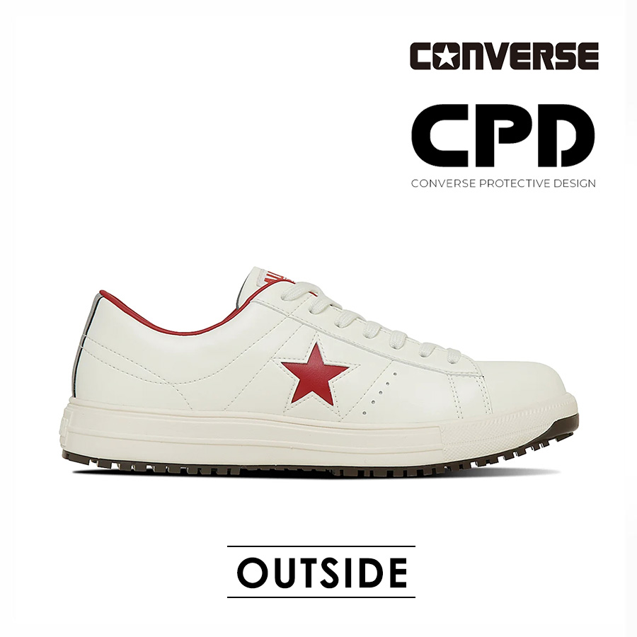 2025春夏新作 コンバース CPD ONE STAR PS ワンスター 安全靴