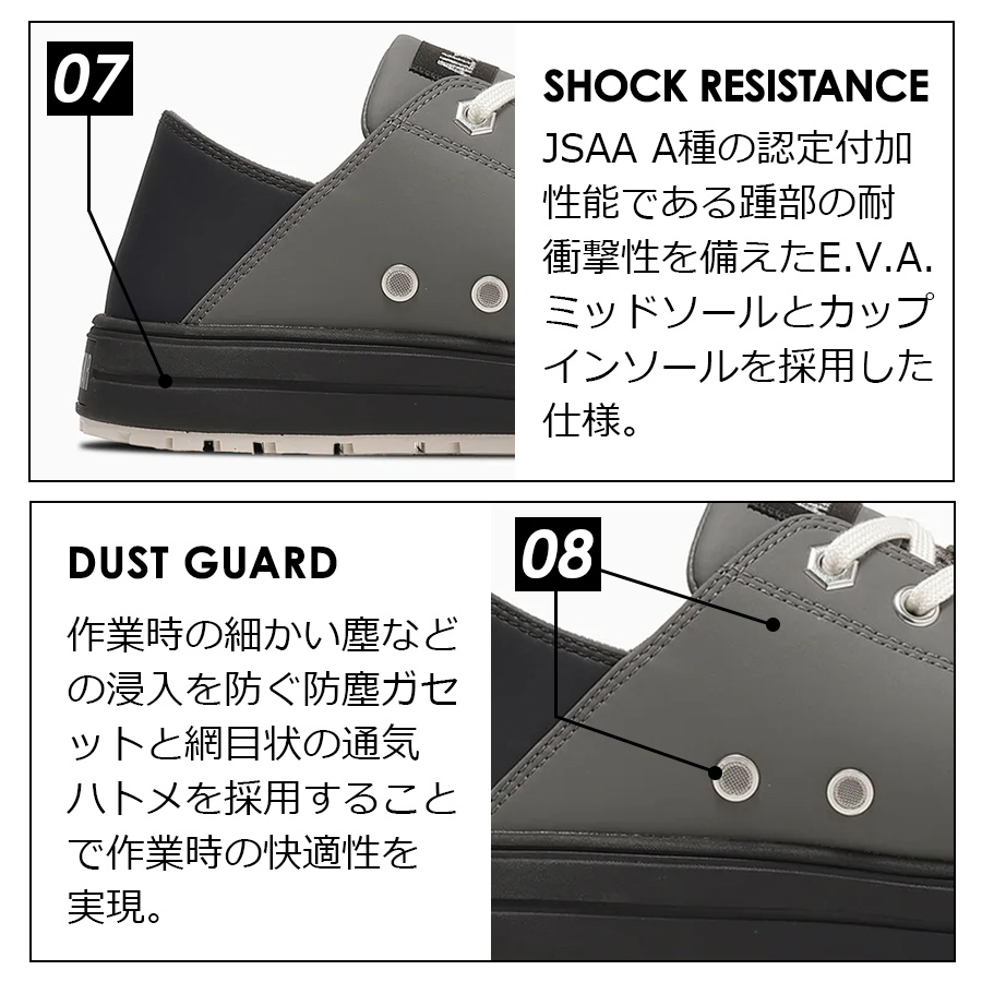 コンバース ワーキング 安全靴 セーフティシューズ ALL STAR PS II BB